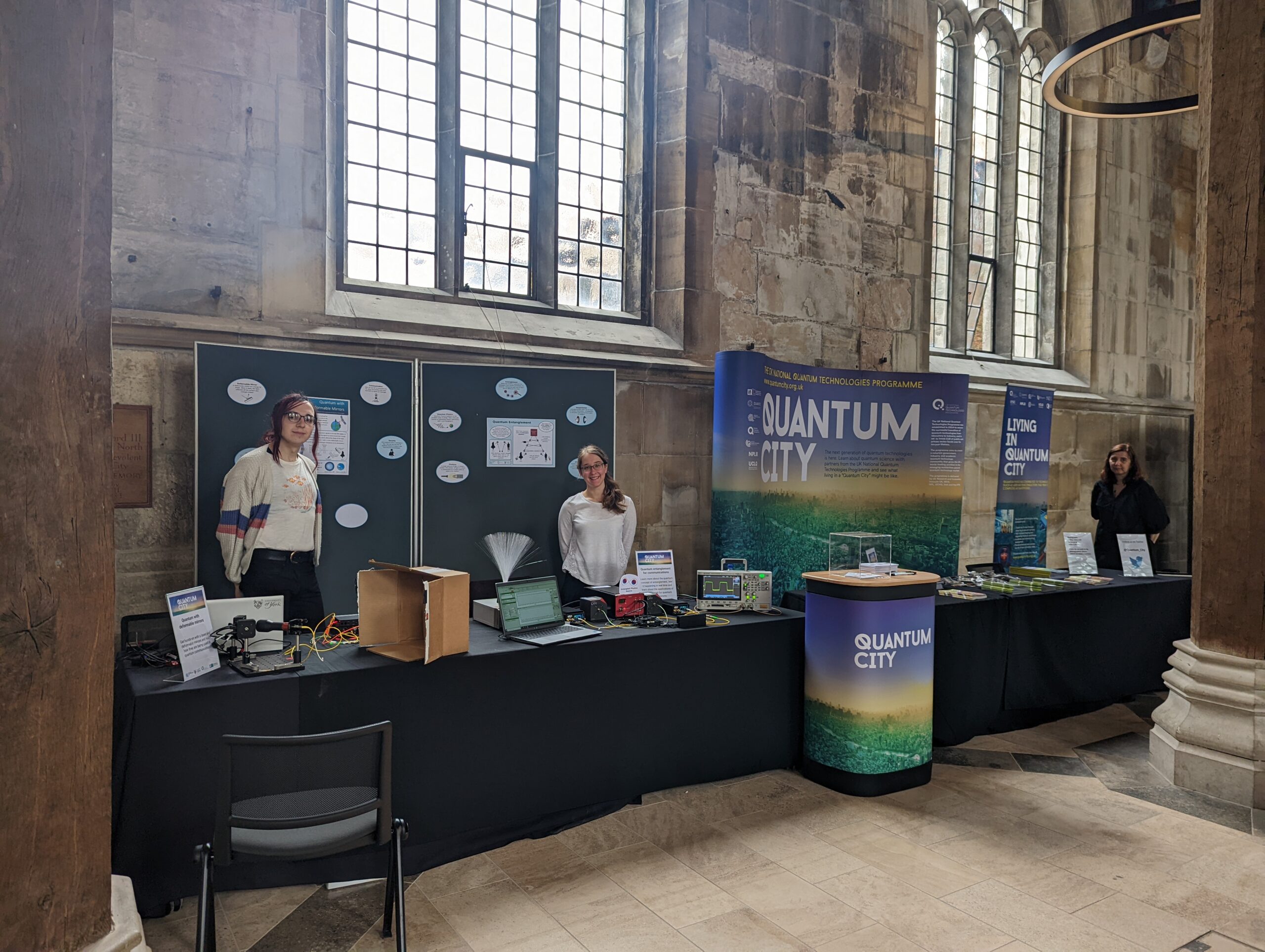 Public discovers more about communicating with quantum at York Festival